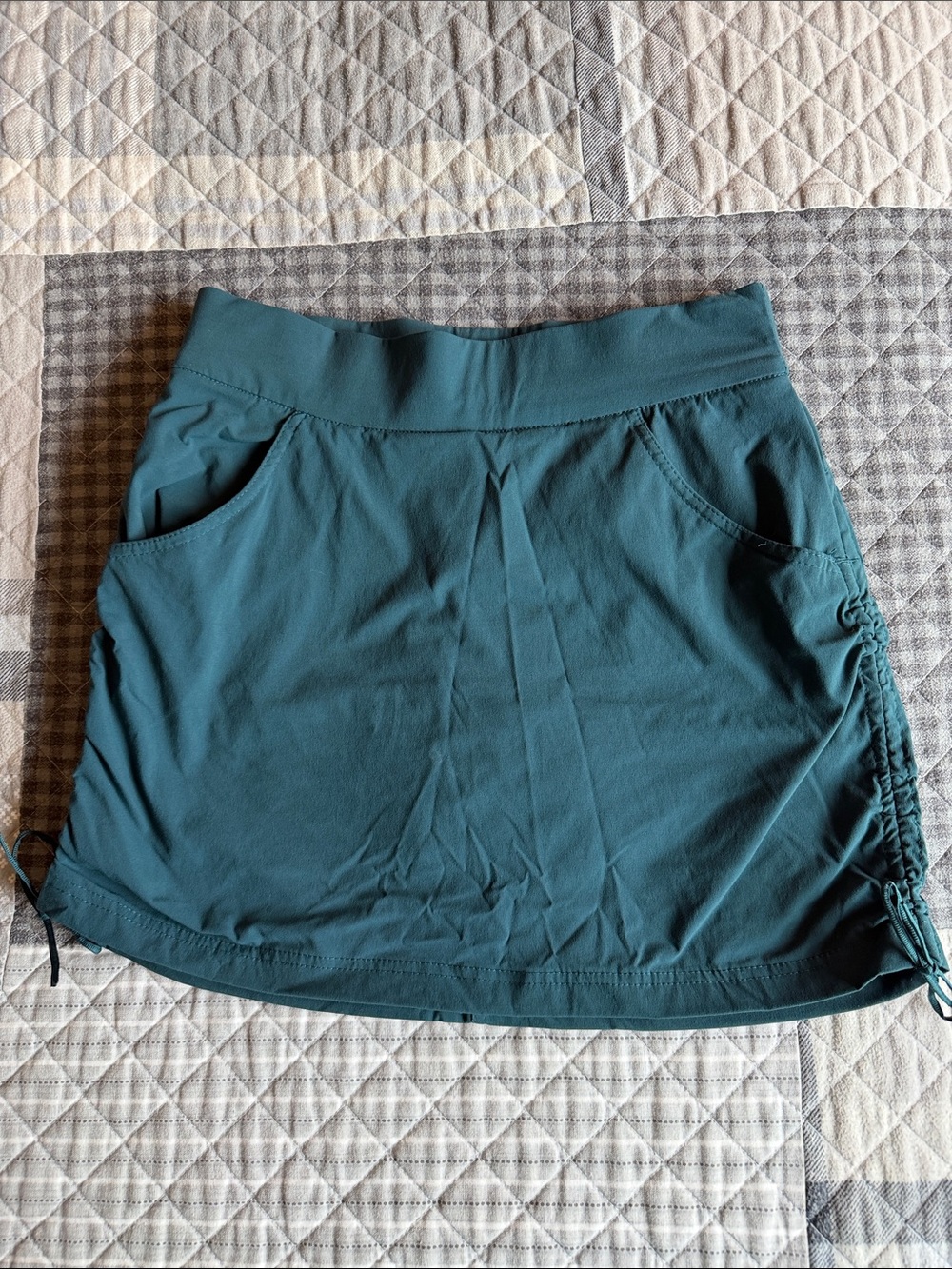 Teal Columbia Athletic Skort
